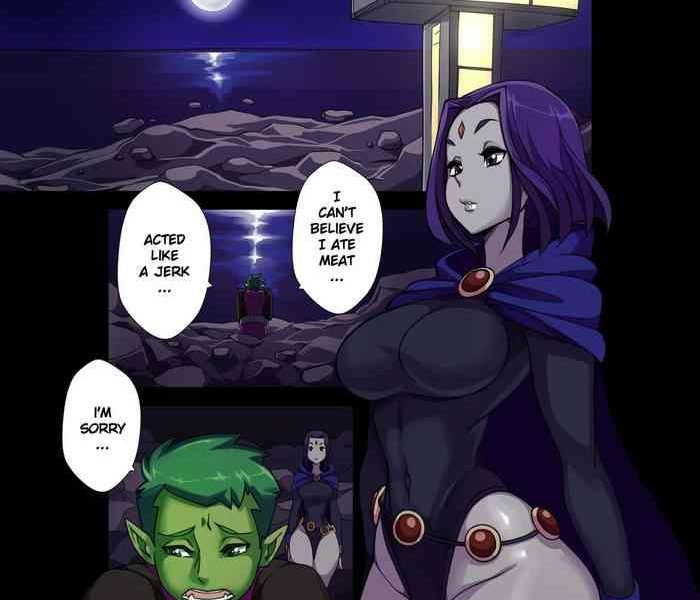 teen titans doujin cover